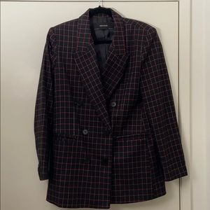 Zara Checkered Blazer